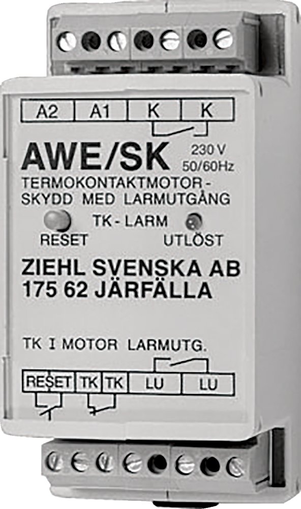 Systemair AWE-SK Устройство защиты электродвигателя