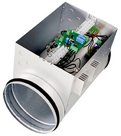 Systemair CBM 160-2,1 230V/1 Электрический канальный нагреватель