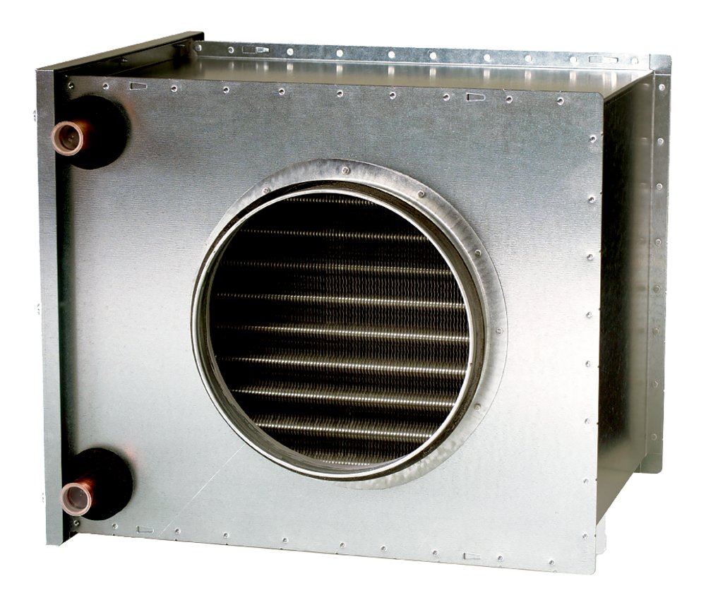 Systemair VBC 250-2 Водяной канальный нагреватель для круглых каналов